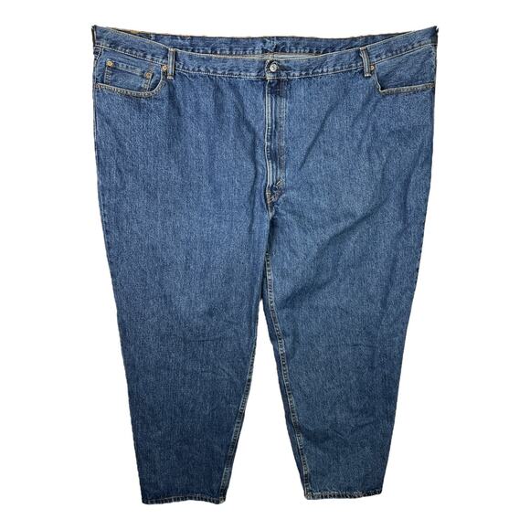 Levi’s 560 Comfort Loose Fit Denim Jeans Dark Wash Big & Tall Mens 58x30 - Picture 1 of 6